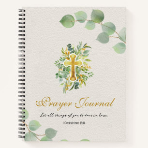 Gebetszeitung Jesus Cross Notizblock