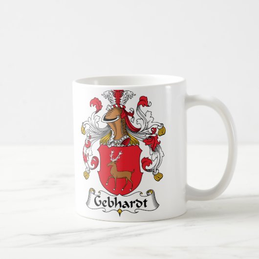 Gebhardt Familienwappen Kaffeetasse (Rechts)