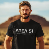 Gebiet 51 Alien für Reverse Engineering UFO parano T-Shirt