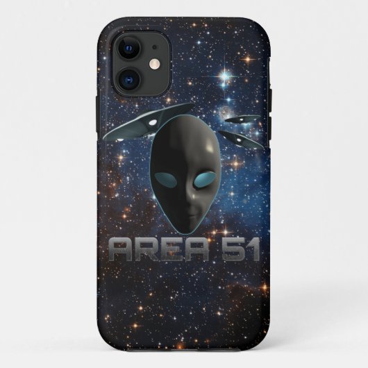 Gebiet 51 Case-Mate iPhone hülle (Rückseite)