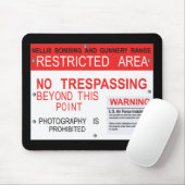 Gebiet 51 Dreamland Mousepad (Mit Mouse)