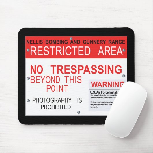 Gebiet 51 Dreamland Mousepad (Mit Mouse)