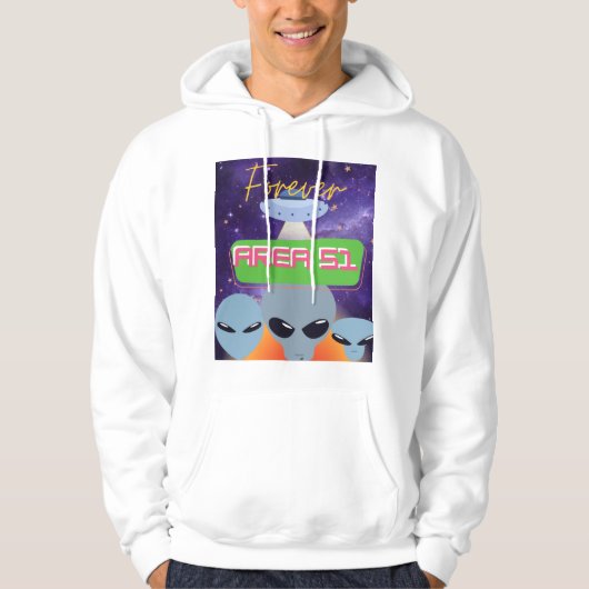 Gebiet 51 hoodie (Vorderseite)