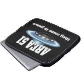 Gebiet 51 laptopschutzhülle (Vorne Knopf)