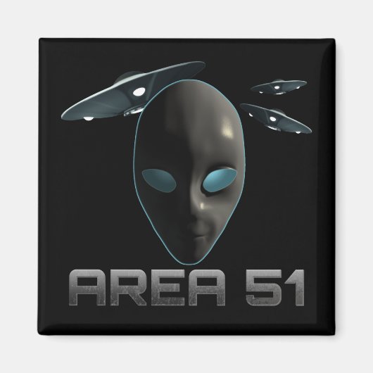 Gebiet 51 magnet (Vorne)