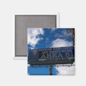 Gebiet 51 magnet (Vorderseite/Rückseite)