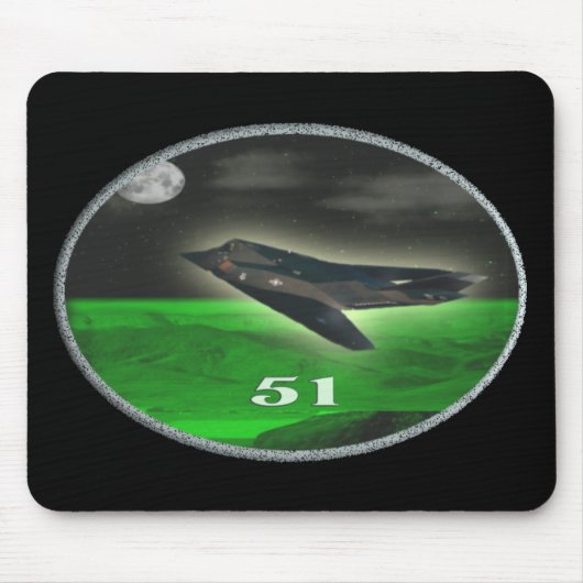 Gebiet 51 mousepad (Vorne)