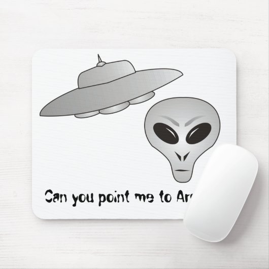 Gebiet 51 mousepad (Mit Mouse)