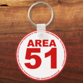 Gebiet 51 Schlüsselanhänger (Vorderseite)