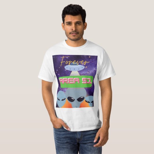Gebiet 51 T-Shirt (Vorne ganz)