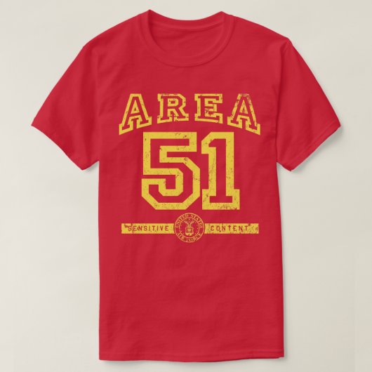 Gebiet 51 T-Shirt (Design vorne)
