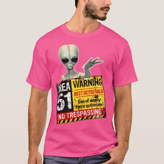 Gebiet 51 T-Shirt (Vorderseite)