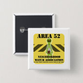 Gebiet 52 Alien Nachbarschaft Button (Vorne & Hinten)