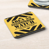 Gebiet 52 Uhr Beobachtungsmission Untersetzer (Linke Seite)