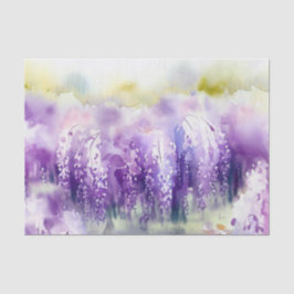 Gebiet Blume-Wisteria (A) Aquarellbilder Seidenpapier
