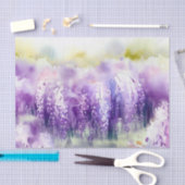 Gebiet Blume-Wisteria (A) Aquarellbilder Seidenpapier (Handwerk)