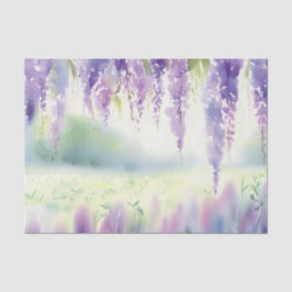 Gebiet Blume-Wisteria (D) Aquarellfarben Seidenpapier