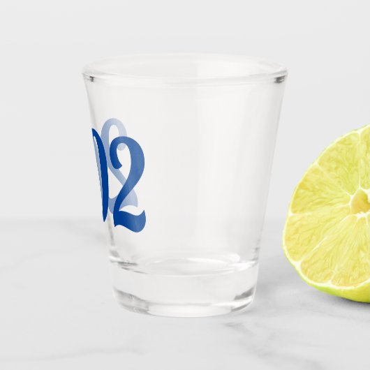 Gebiet Code 202 (Washington DC) Schnapsglas (Rechts)