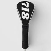 Gebiet Code 718 (New York City) Golf Headcover (Vorderseite)