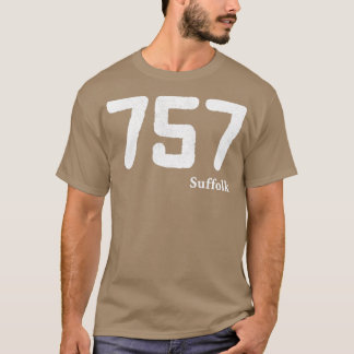 Gebiet Code 757 Suffolk Virginia T-Shirt