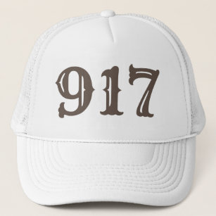 Gebiet Code 917 (New York City) Truckerkappe