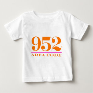 Gebiet Code 952 Baby T-shirt