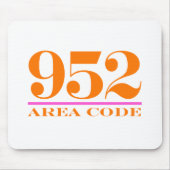Gebiet Code 952 Mousepad (Vorne)
