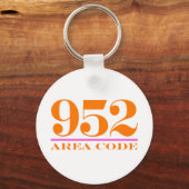 Gebiet Code 952 Schlüsselanhänger (Vorderseite)