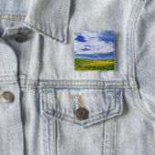 Gebiet der Blume Canola oder Senf, Palouse Button (Beispiel)