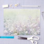 Gebiet der Blume - Gypsophila (D) Aquarell Seidenpapier (Handwerk)