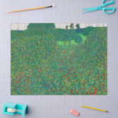 Gebiet der Poppies nach Gustav Klimt Seidenpapier (Basteln)