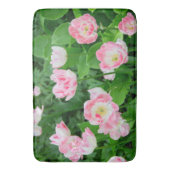 Gebiet der rosa Tulpen Badematte (Vorderseite Vertikal)