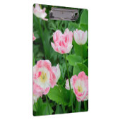 Gebiet der rosa Tulpen Klemmbrett (Rechts)