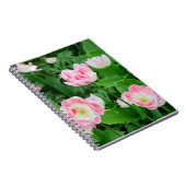Gebiet der rosa Tulpen Notizblock (Rechte Seite)