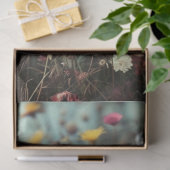 Gebiet der schönen Blume mit den Gänseblümchen Seidenpapier (Geschenk)