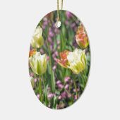 Gebiet der Tulpen Keramik Ornament (Links)