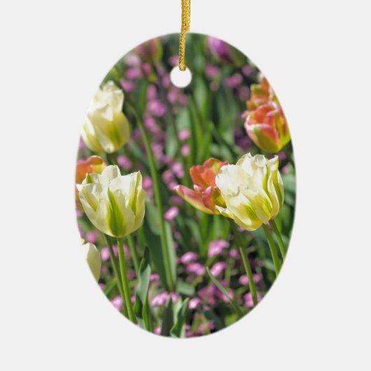 Gebiet der Tulpen Keramik Ornament (Vorne)