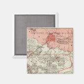 Gebiet Montana Magnet (Vorderseite/Rückseite)