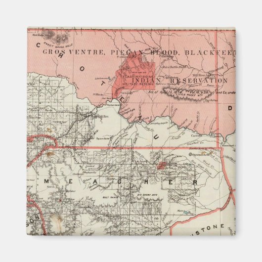 Gebiet Montana Magnet (Vorne)