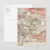 Gebiet Montana Postkarte (Vorne/Hinten)