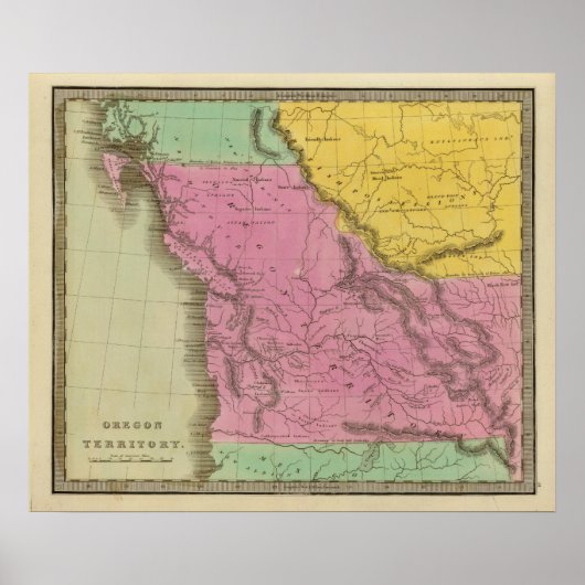 Gebiet Oregon 2 Poster (Vorne)