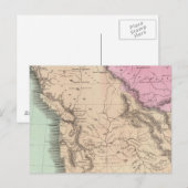 Gebiet Oregon Postkarte (Vorne/Hinten)