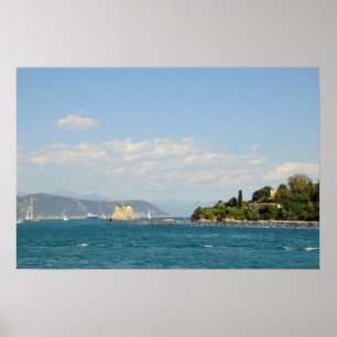 Gebiet Portovenere in der Provinz La Spezia in der Poster