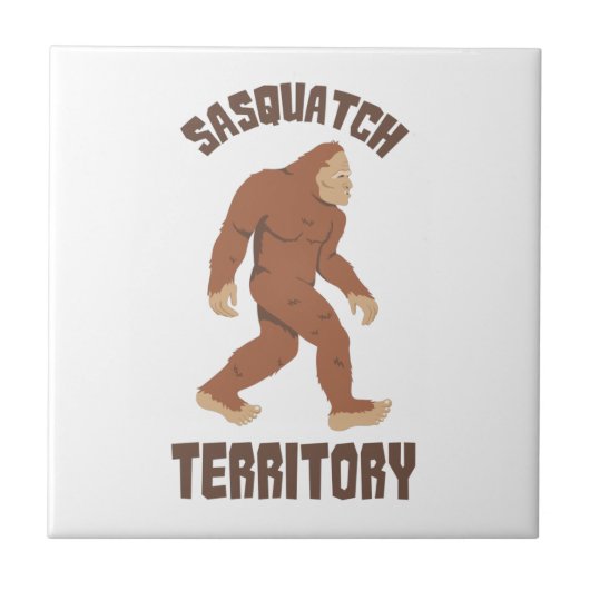 Gebiet Sasquatch Fliese (Vorderseite)