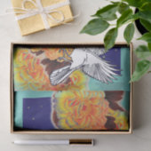 GEBIET UND BLUME SEIDENPAPIER (Geschenk)