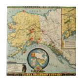 Gebiet von Alaska Fliese (Vorderseite)