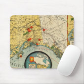 Gebiet von Alaska Mousepad (Mit Mouse)