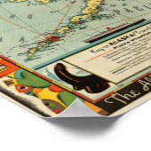 Gebiet von Alaska Poster (Ecke)