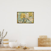 Gebiet von Alaska Poster (Küche)