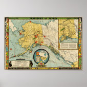 Gebiet von Alaska Poster (Vorne)